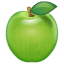 Зелена ябълка Whatsapp U+1F34F