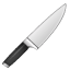 Японски кухненски нож емоджи U+1F52A