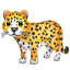 Леопард емоджи U+1F406