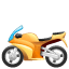 Мотоциклет емоджи U+1F3CD