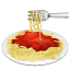 Спагети емоджи U+1F35D