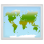 Карта на света емоджи U+1F5FA